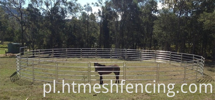 Gorąca sprzedaż przenośne panele podwórkowe panele zwierząt gospodarskich Panele ogrodzenia bydła ocynkowane bydło